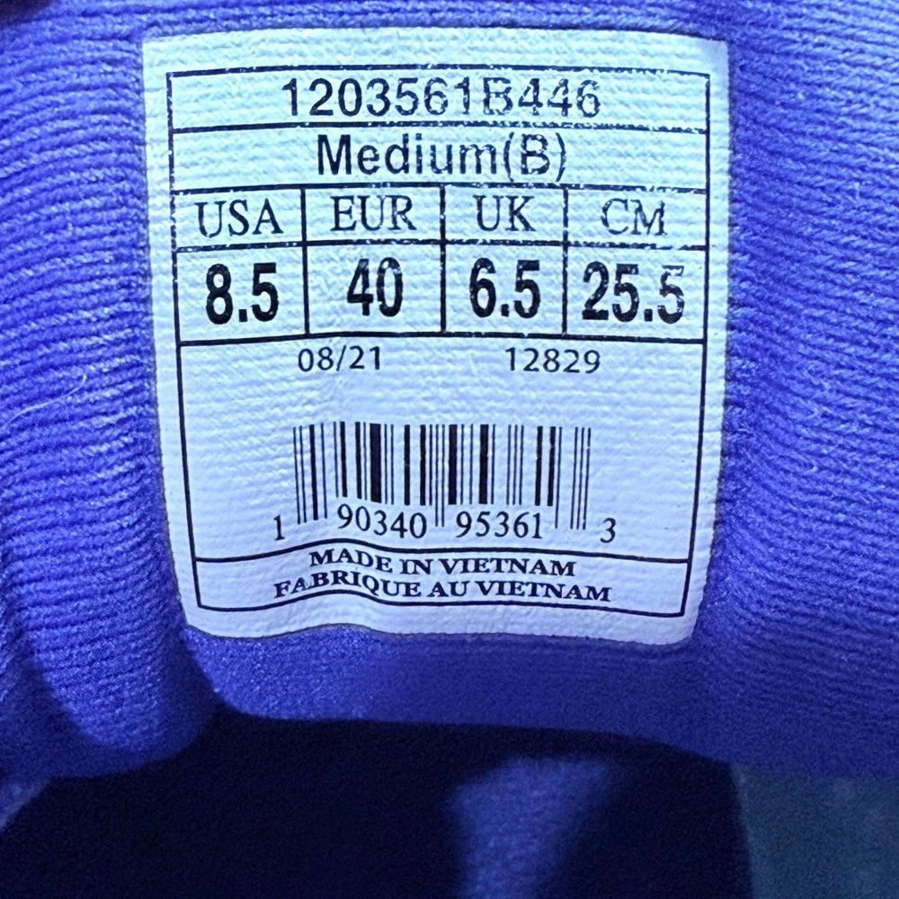 Brooks Ghost 14 Womens Running Shoes Navy Blue Aqua 1203561B446 Size 8.5 B